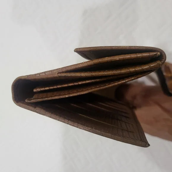 GUCCI Monogram Bamboo Wallet Brown - Picture 12 of 12